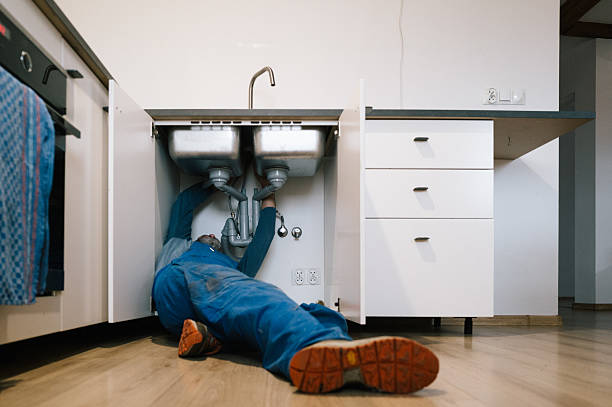 Professional Leak Detection technician working in Nokesville, VA